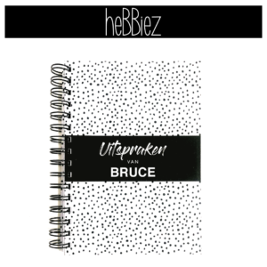 Uitsprakenboek met naam van heBBiez