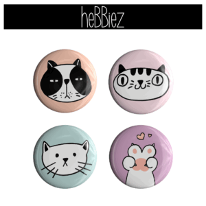 Buttons by heBBiez | Jouw ontwerp als button!