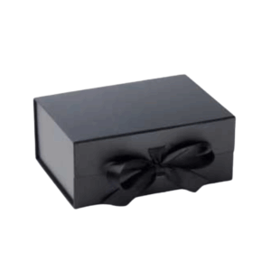 Luxe magneetdoos zwart met lint