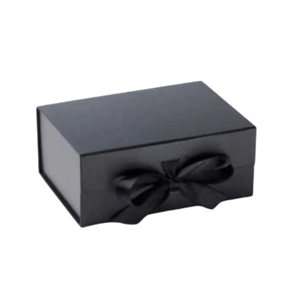 Luxe magneetdoos zwart met lint